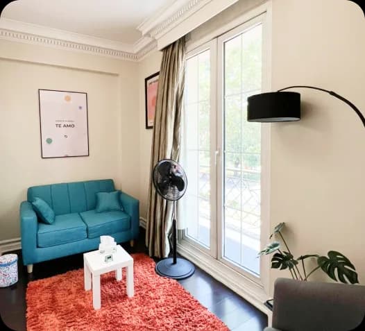 Sala de consulta de nuestra sucursal de Providencia
