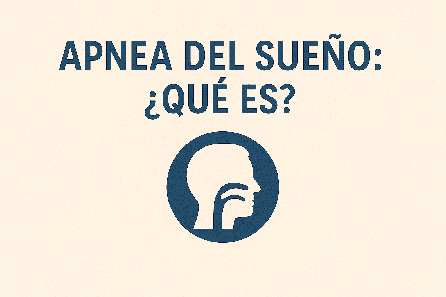 apnea del sueno que es