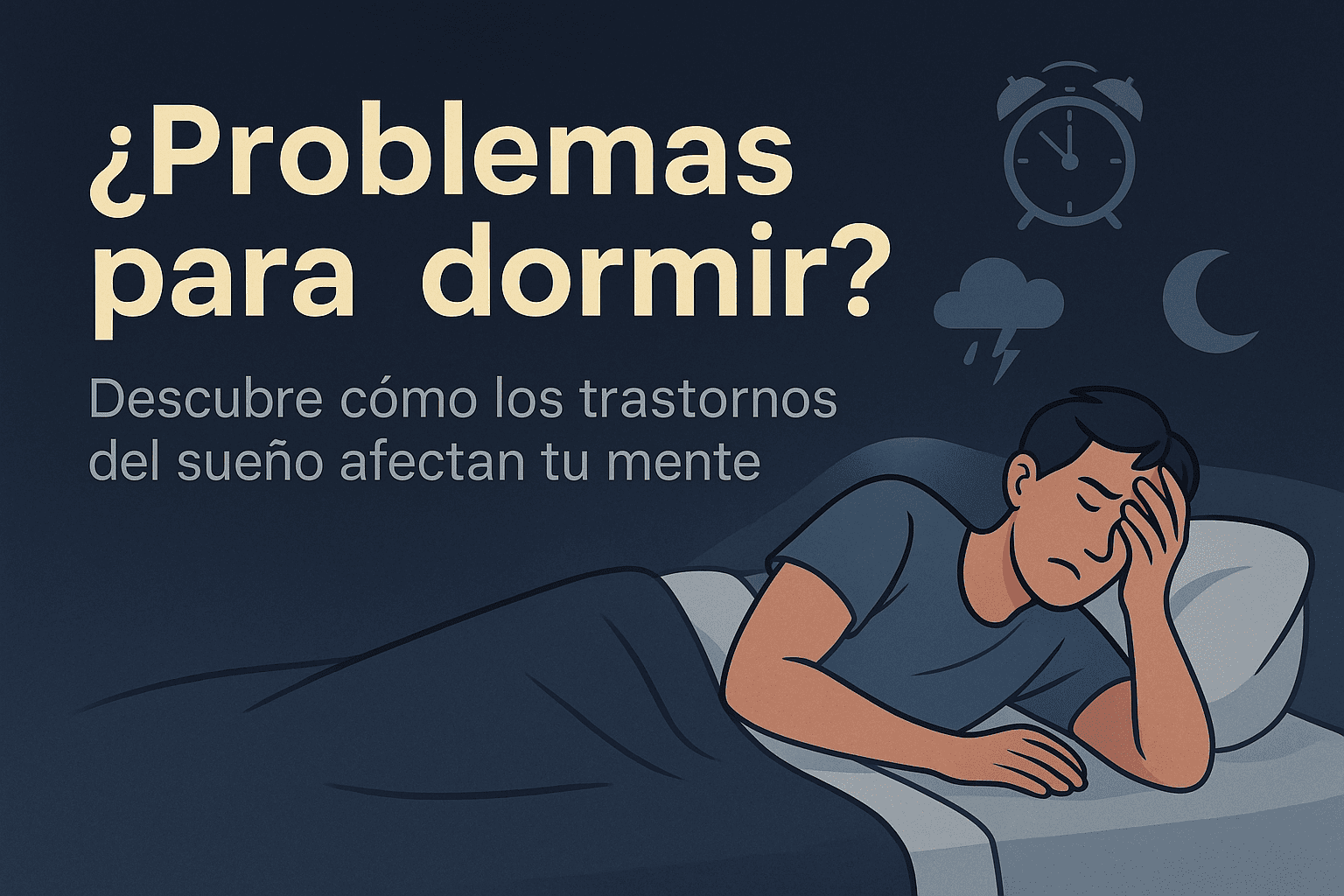 6 formas en que los trastornos del sueño impactan tu salud mental