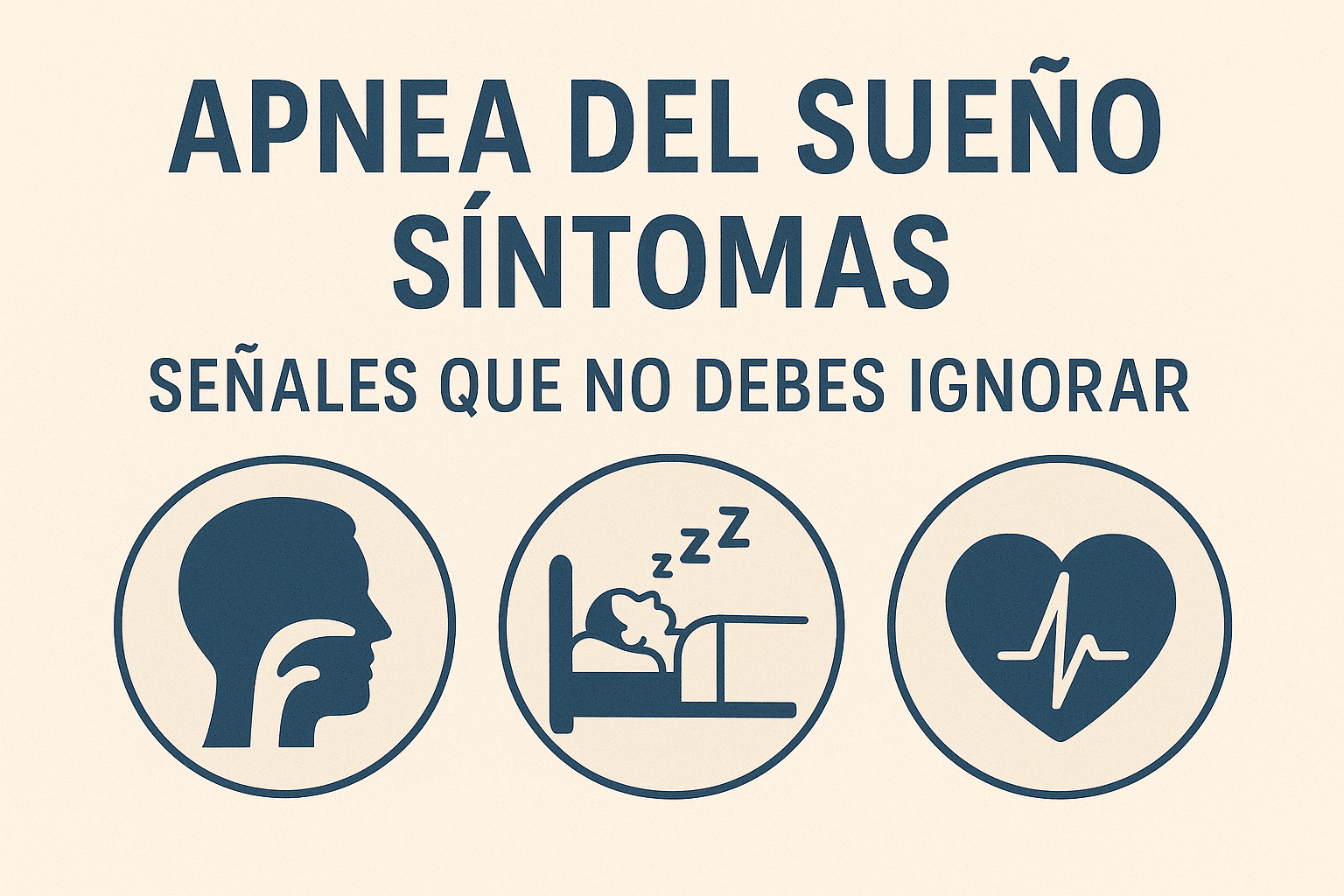 apnea del sueño síntomas