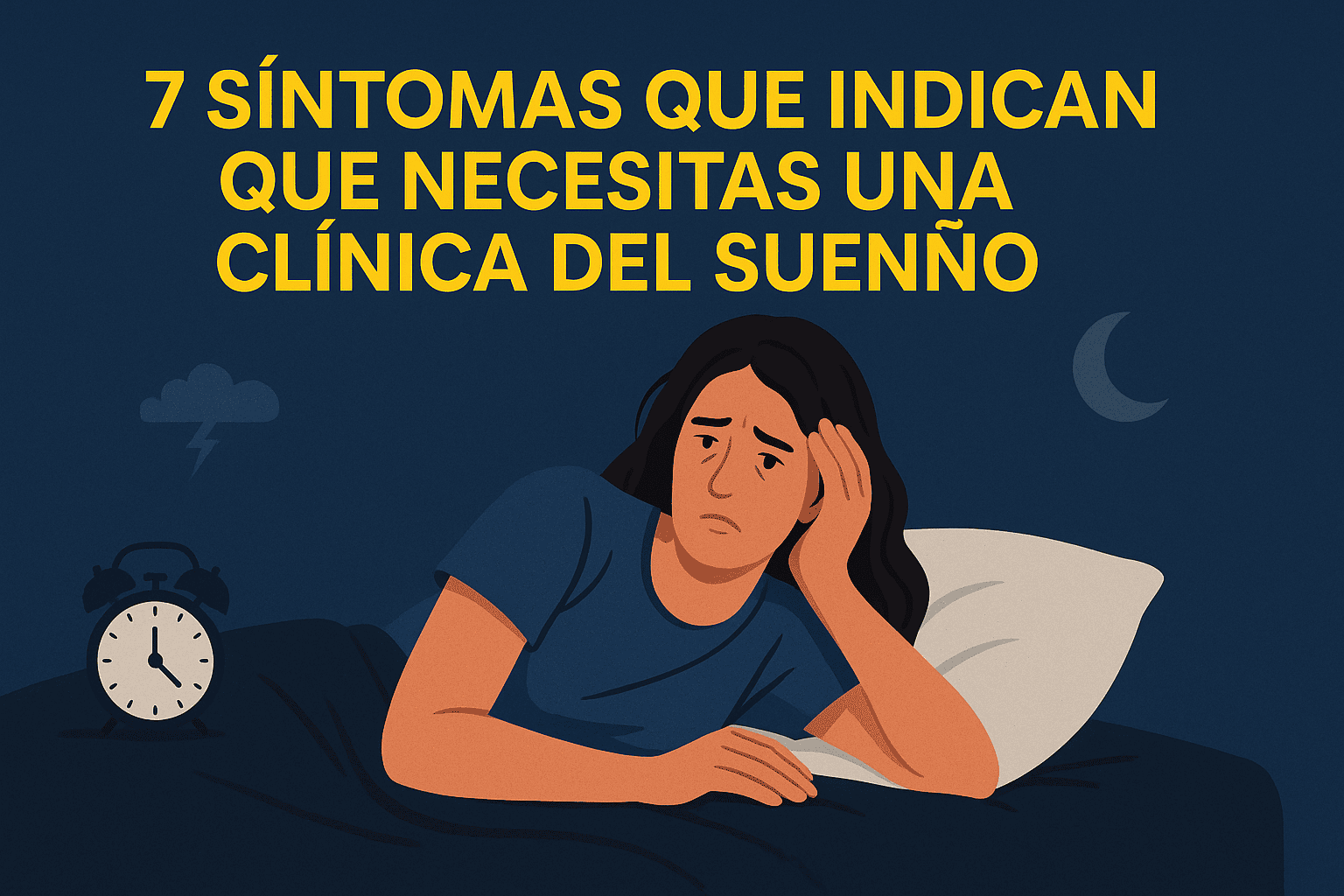 7 síntomas que indican que necesitas una clínica del sueño