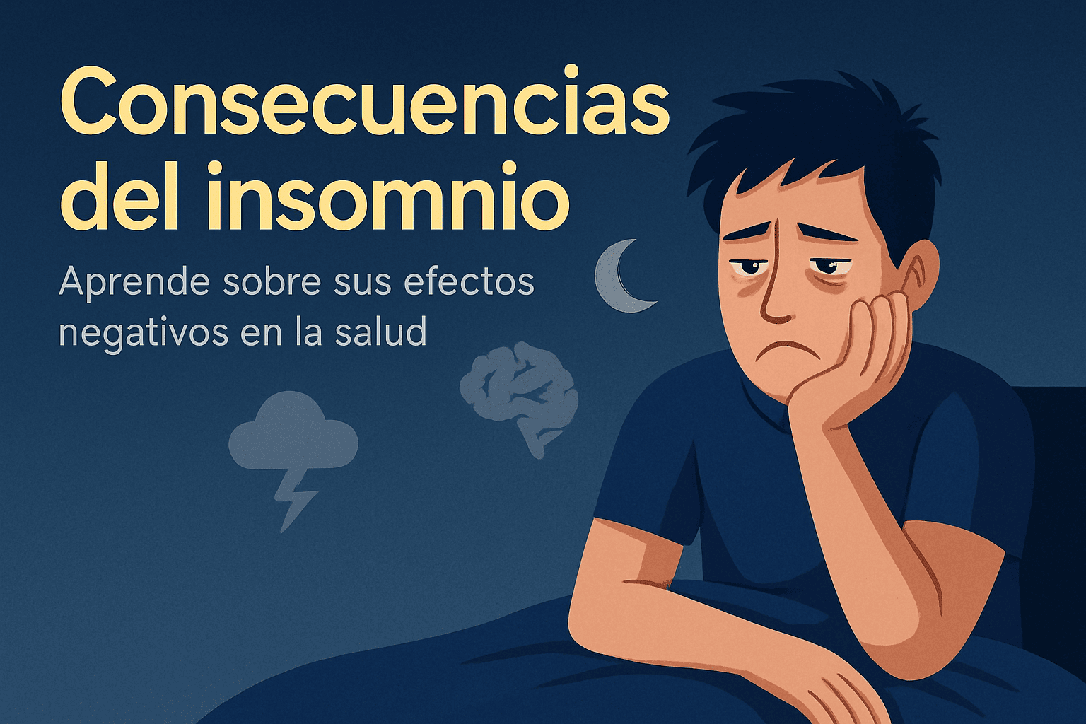35 consecuencias del insomnio: cómo impacta tu vida diaria